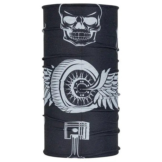 Army Surplus Wrap Biker Coolmax Tunnel Black — flat product view