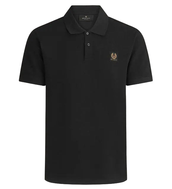 Belstaff Polo T-Shirt Black FREE UK Delivery, FREE 365 Day Returns | Moto Central