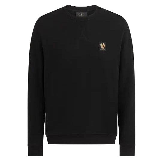 Belstaff Sweatshirt Black FREE UK Delivery, FREE 365 Day Returns | Moto Central