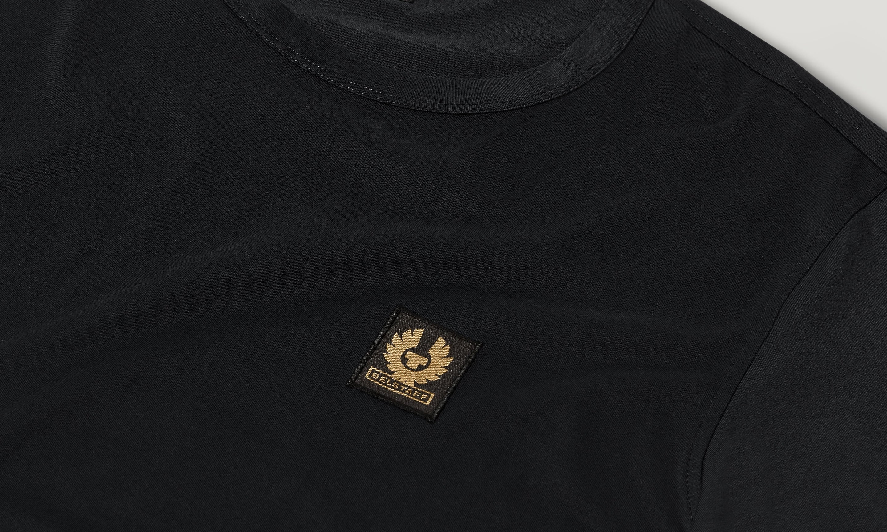 Belstaff T-Shirt Black FREE UK Delivery, FREE 365 Day Returns | Moto Central