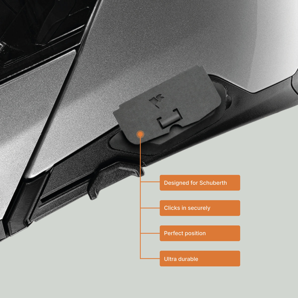 Tubs Jackson Schuberth C5 / J5 / S3 / E2 To Cardo Freecom / Spirit Adapter FREE UK Delivery, FREE 365 Day Returns | Moto Central