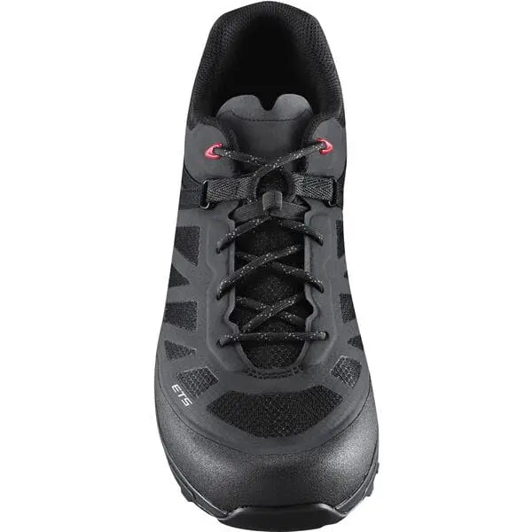 Shimano ET5 (ET500) Shoes Black - FREE UK Shipping, FREE 365 Day Returns | Moto Central