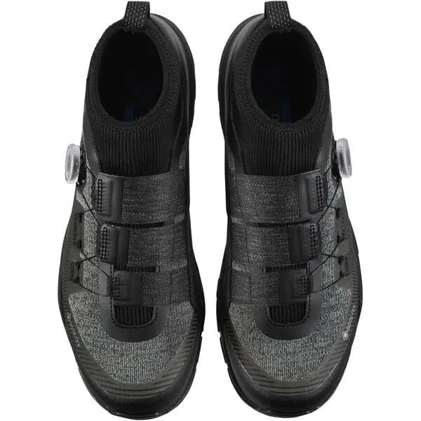 Shimano EX7 (EX700) Gore-Tex Shoes Black - FREE UK Shipping, FREE 365 Day Returns | Moto Central
