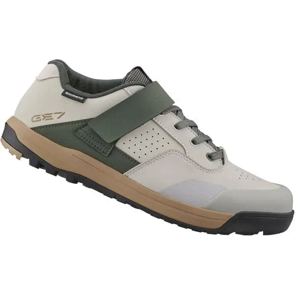 Shimano GE7 (GE700) Shoes Light Grey - FREE UK Shipping, FREE 365 Day Returns | Moto Central