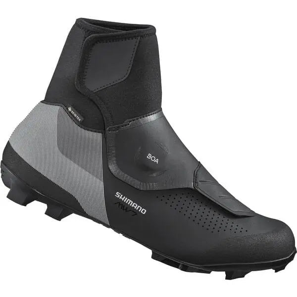 Shimano MW7 / MW702 Gore-Tex Shoes Black - FREE UK Shipping, FREE 365 Day Returns | Moto Central
