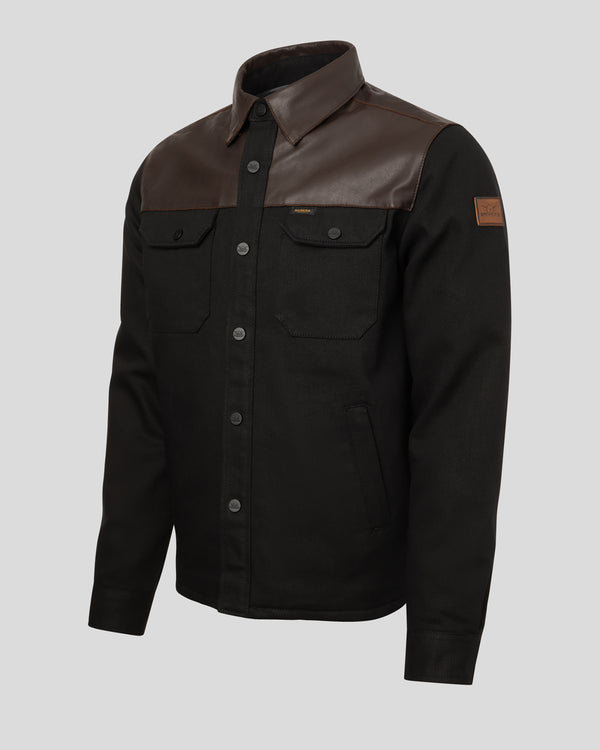 Rokker Bozeman Rider Shirt Black FREE UK Delivery, FREE 365 Day Returns | Moto Central