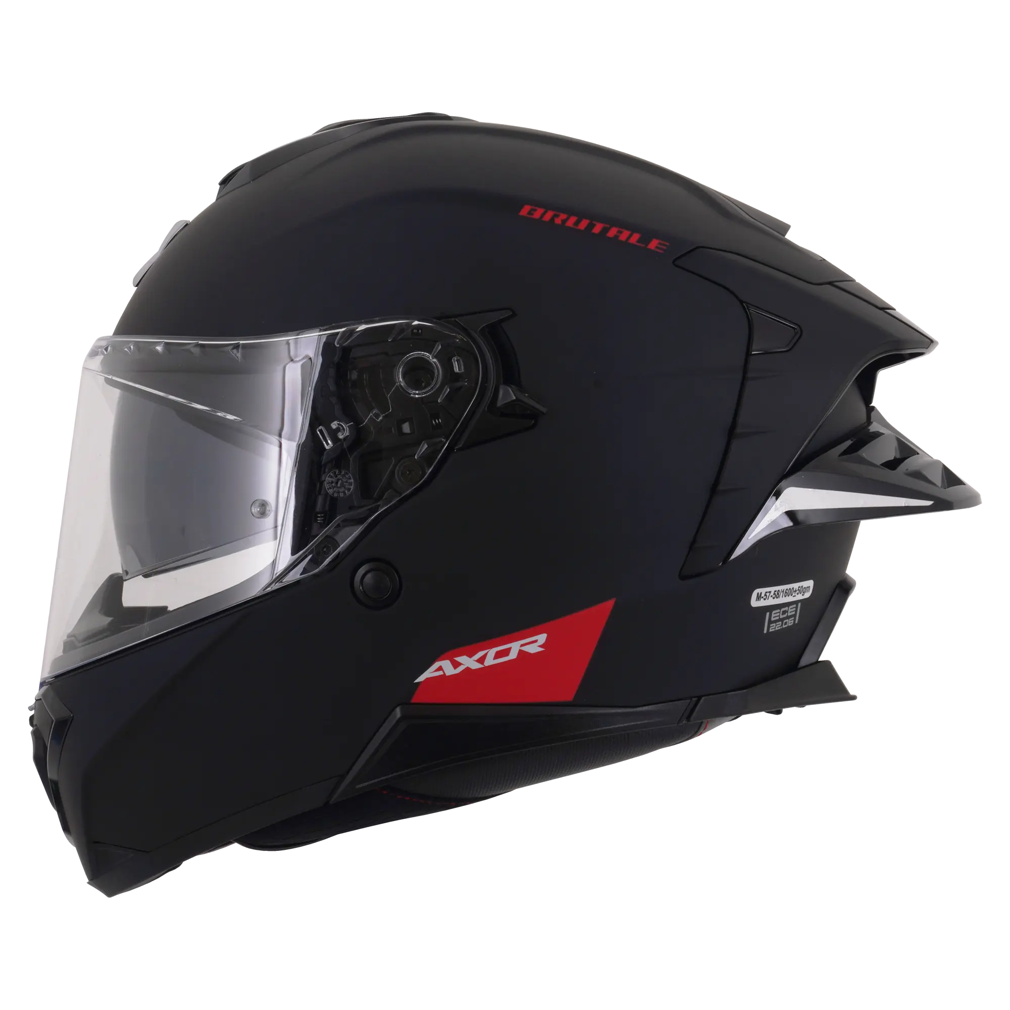 Axor Brutale With Dual Spoiler Matt Black FREE UK Delivery, FREE 365 Day Returns | Moto Central
