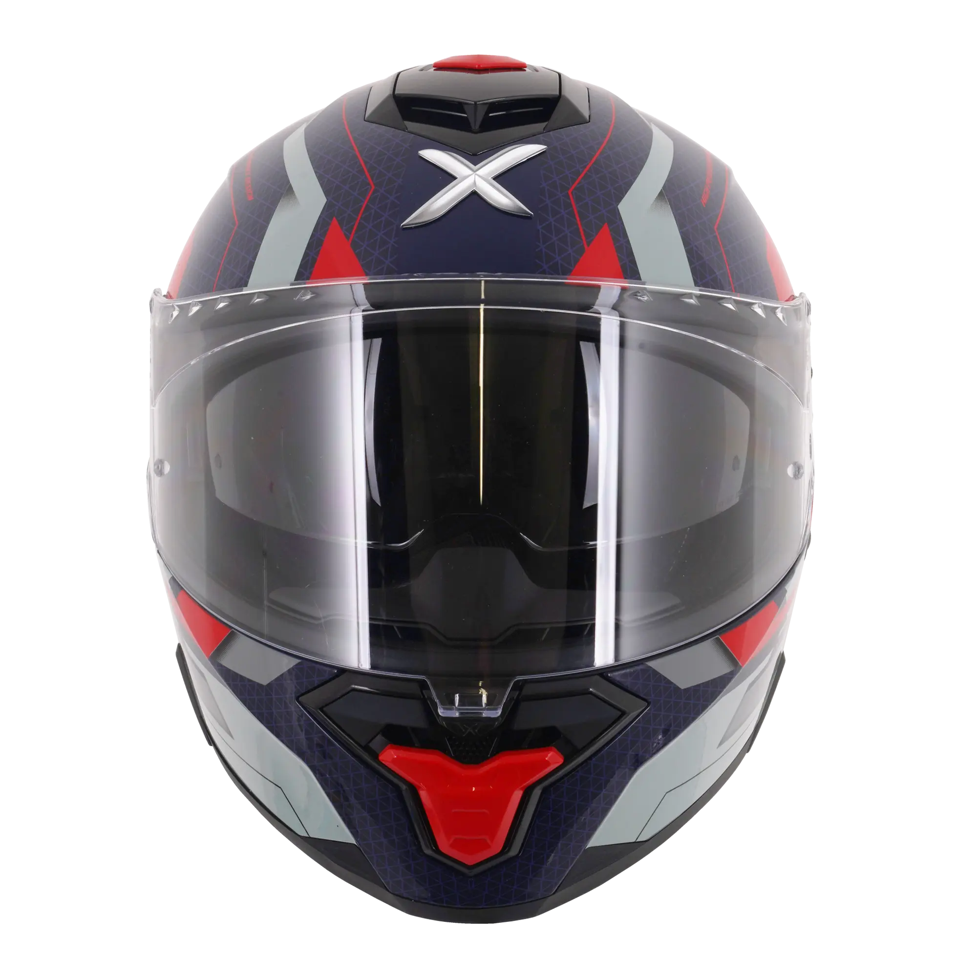 Axor Brutale With Dual Spoiler Plexus Blue / Red FREE UK Delivery, FREE 365 Day Returns | Moto Central