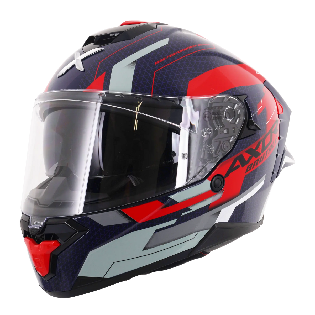 Axor Brutale With Dual Spoiler Plexus Blue / Red