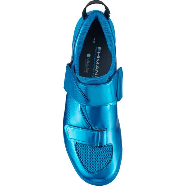 Shimano TR9 (TR901) Shoes Blue - FREE UK Shipping, FREE 365 Day Returns | Moto Central