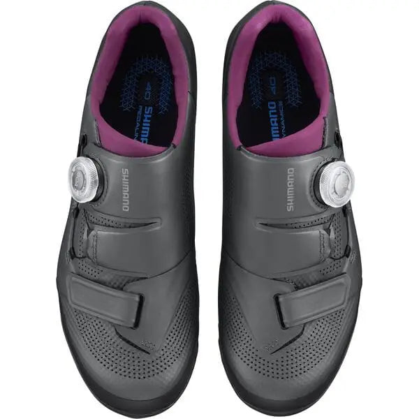 Shimano XC5W (XC502W) Ladies Shoes Grey - FREE UK Shipping, FREE 365 Day Returns | Moto Central