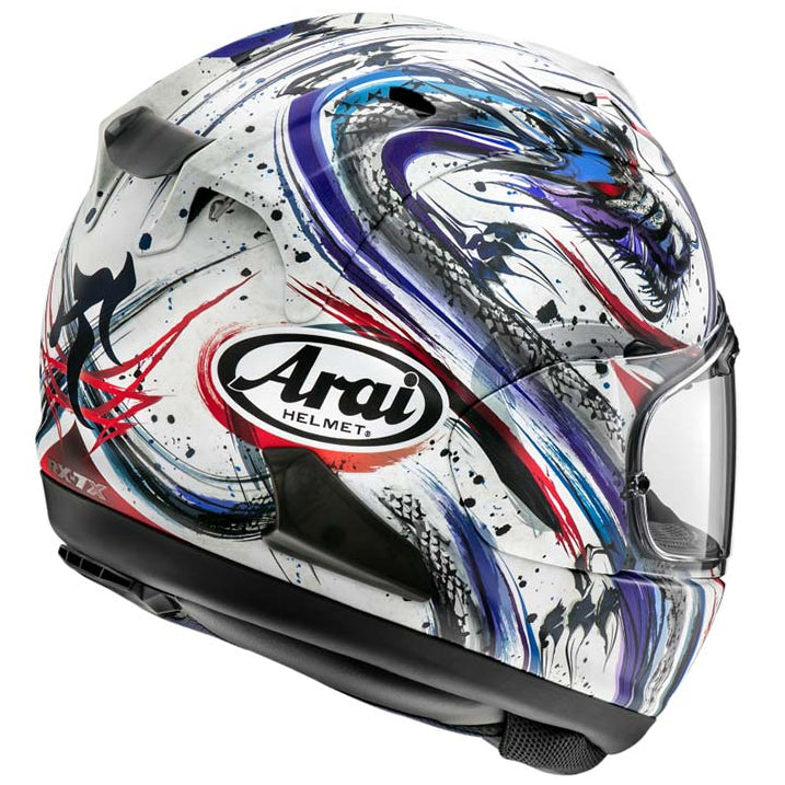 Arai RX-7V Evo Kiyonari Trico Replica - FREE UK Delivery, FREE 365 Day Returns | Moto Central