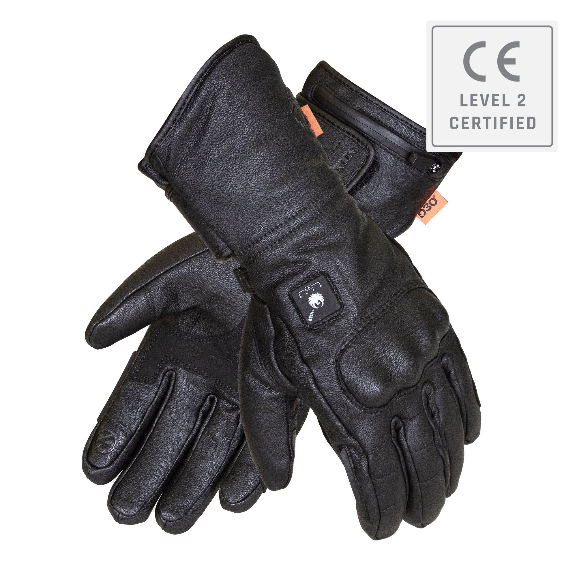 Merlin Bednell CE2 D3O Heated Gloves Black FREE UK Delivery, FREE 365 Day Returns | Moto Central
