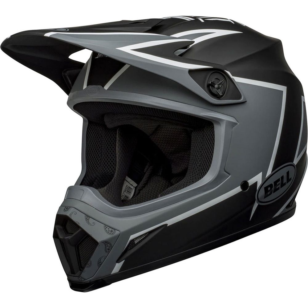 Bell MX-9 MIPS Twitch Matt Black / Grey / White ( ECE22.05 )
