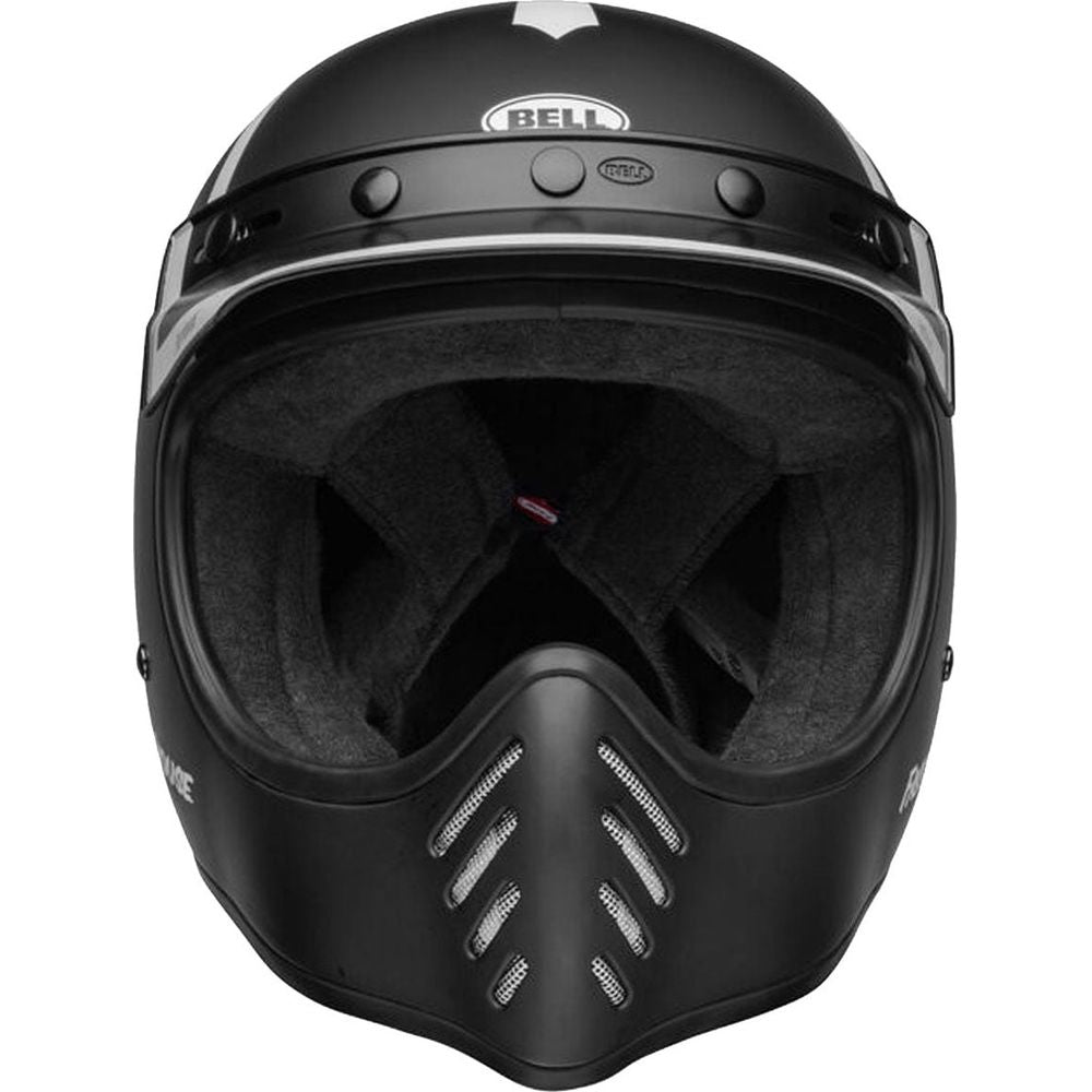 Bell Moto-3 ECE22.05 Fasthouse Old Road Adventure Matt / Gloss Black / White