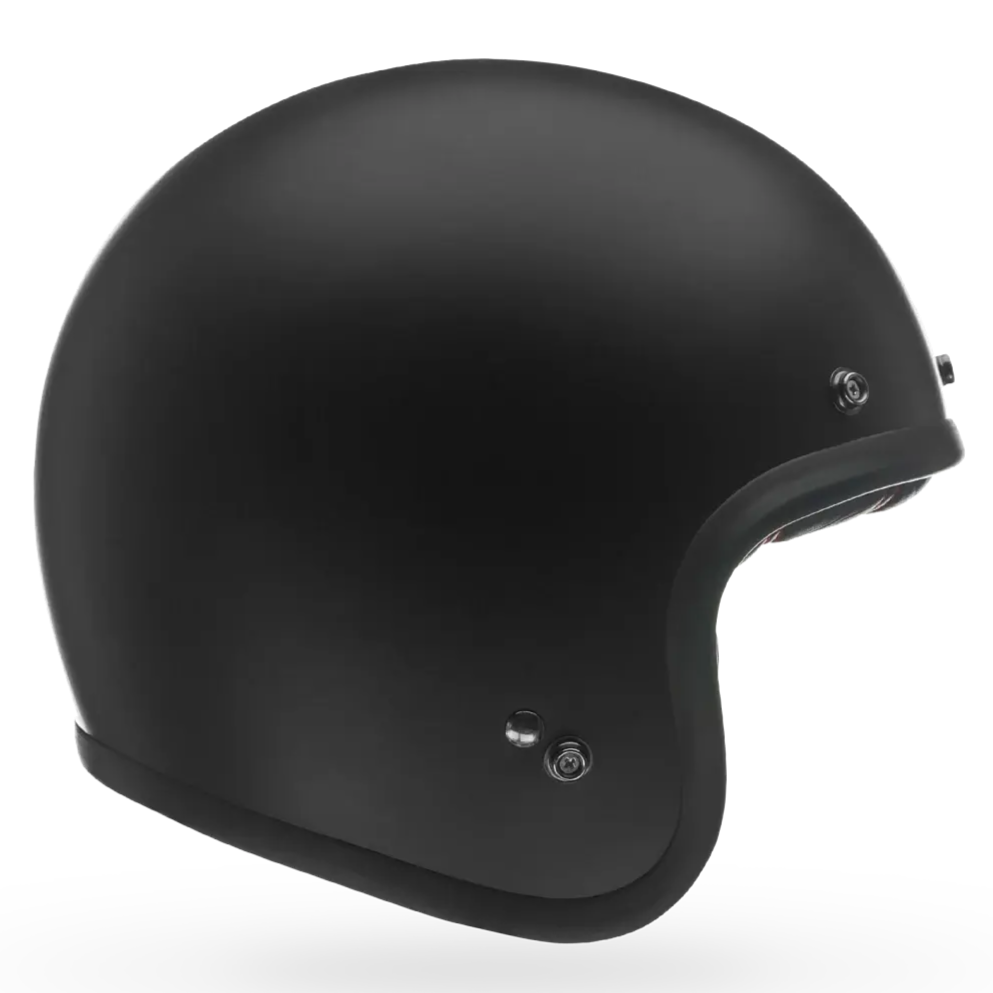Bell Custom 500 Solid ECE 22.06 Matt Black FREE UK Delivery, FREE 365 Day Returns | Moto Central