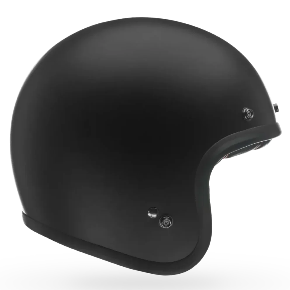 Bell Custom 500 Solid ECE Matt Black - FREE UK Delivery, FREE 365 Day Returns | Moto Central