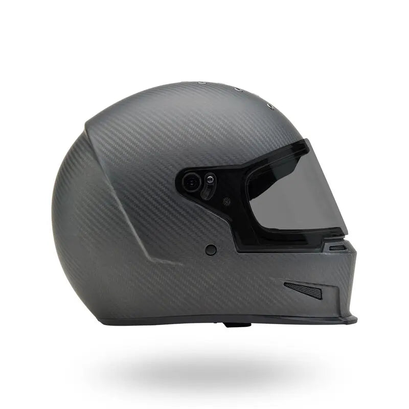 Bell Eliminator Carbon Solid Protint ECE 22.06 Matt Black FREE UK Delivery, FREE 365 Day Returns | Moto Central