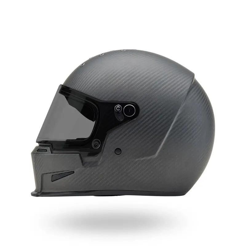 Bell Eliminator Carbon Solid Protint ECE 22.06 Matt Black FREE UK Delivery, FREE 365 Day Returns | Moto Central