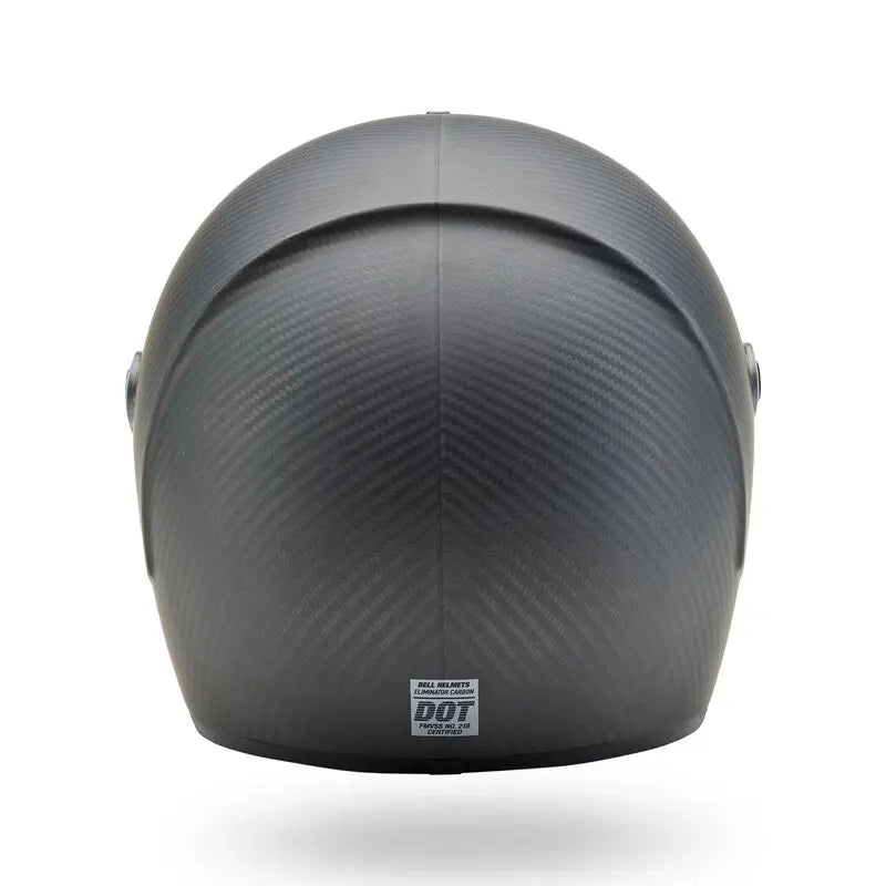Bell Eliminator Carbon Solid Protint ECE 22.06 Matt Black FREE UK Delivery, FREE 365 Day Returns | Moto Central