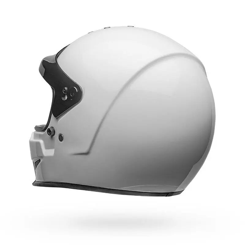 Bell Eliminator Solid ECE 22.06 White FREE UK Delivery, FREE 365 Day Returns | Moto Central