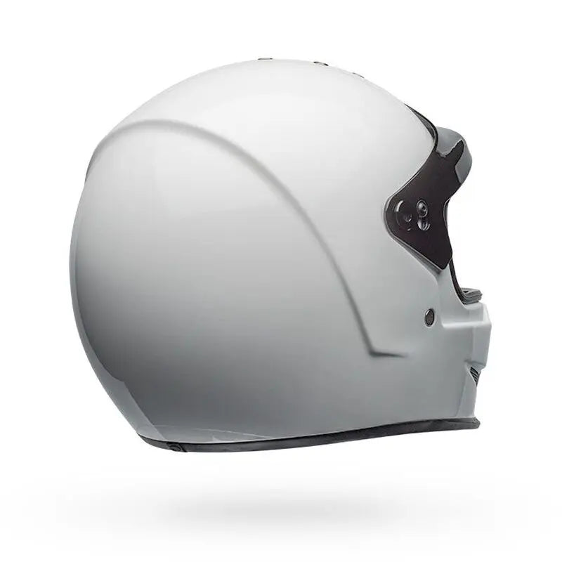 Bell Eliminator Solid ECE 22.06 White FREE UK Delivery, FREE 365 Day Returns | Moto Central