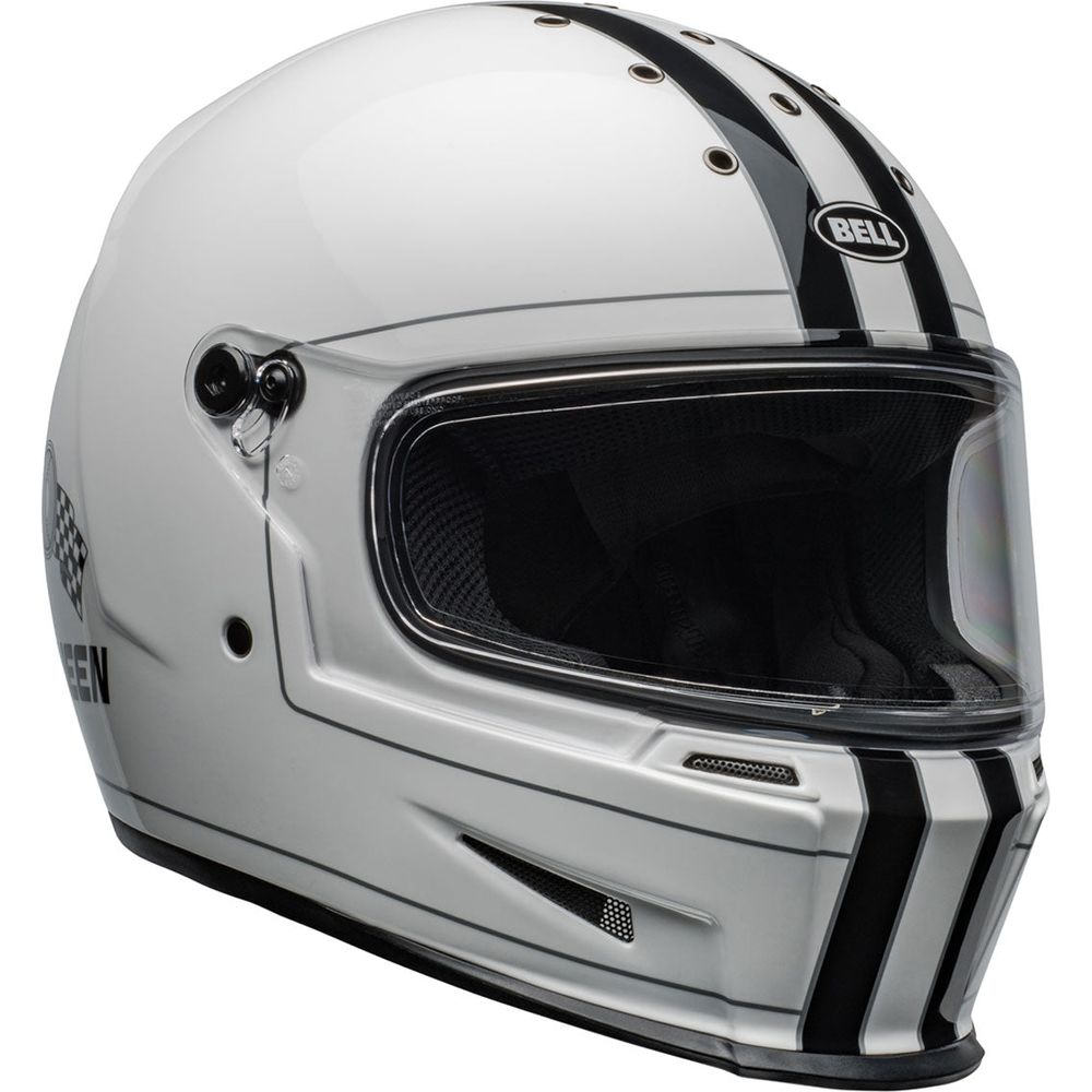 Bell Eliminator ECE22.05 Steve Mcqueen Gloss White