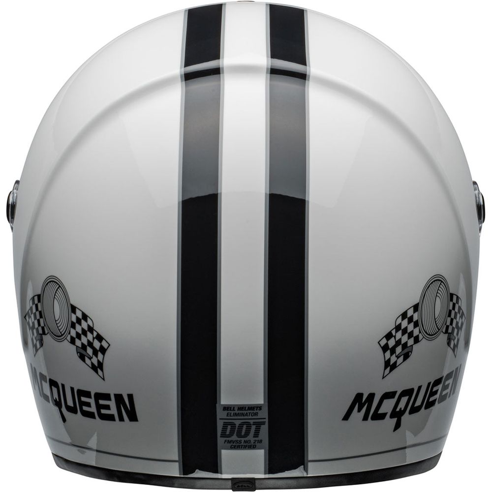 Bell Eliminator ECE22.05 Steve Mcqueen Gloss White