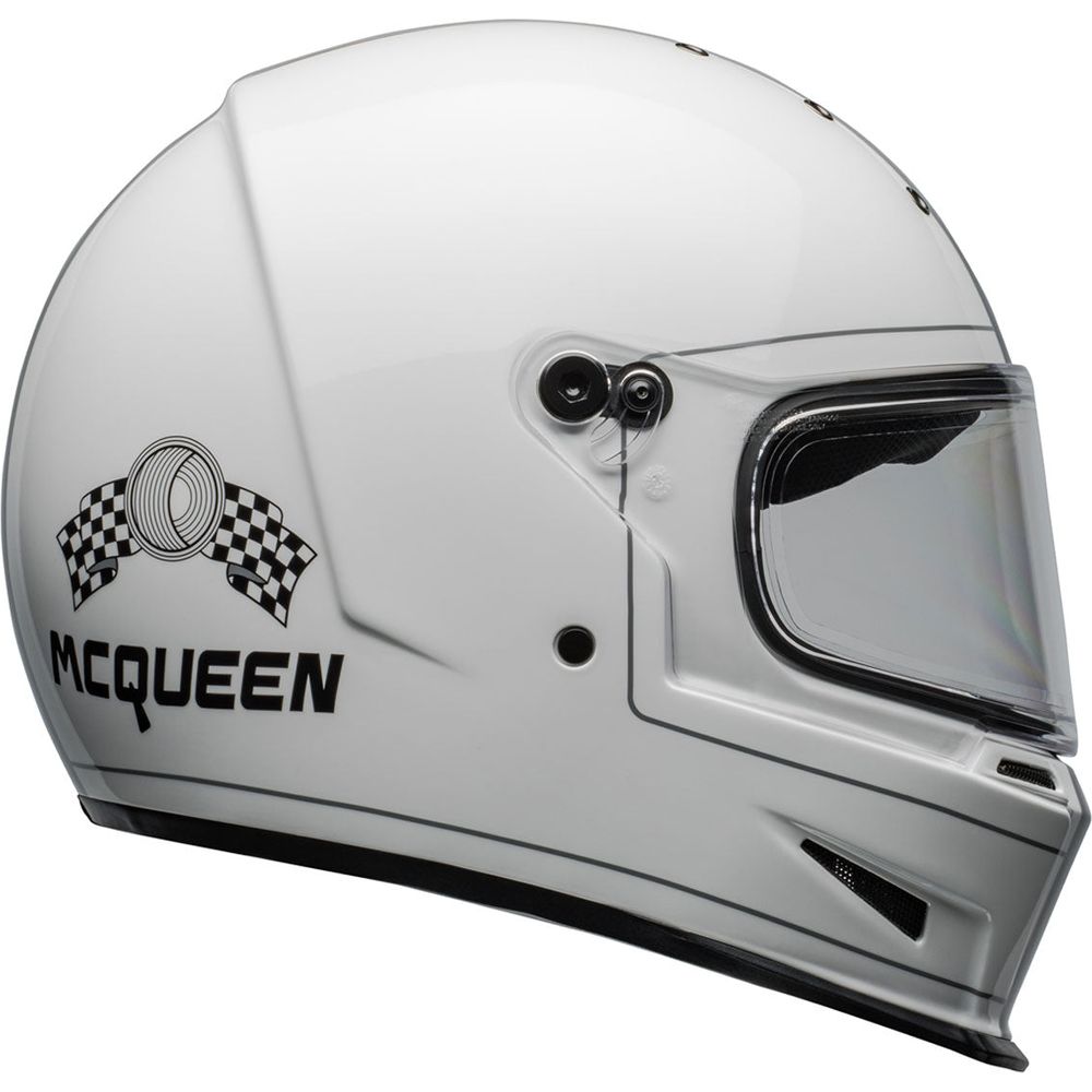 Bell Eliminator ECE22.05 Steve Mcqueen Gloss White
