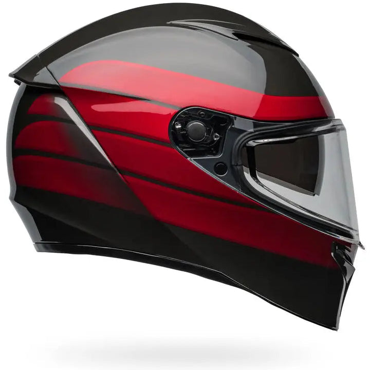 Bell Lithium MIPS Neo ECE 22.06 Gloss Black / Red FREE UK Delivery, FREE 365 Day Returns | Moto Central