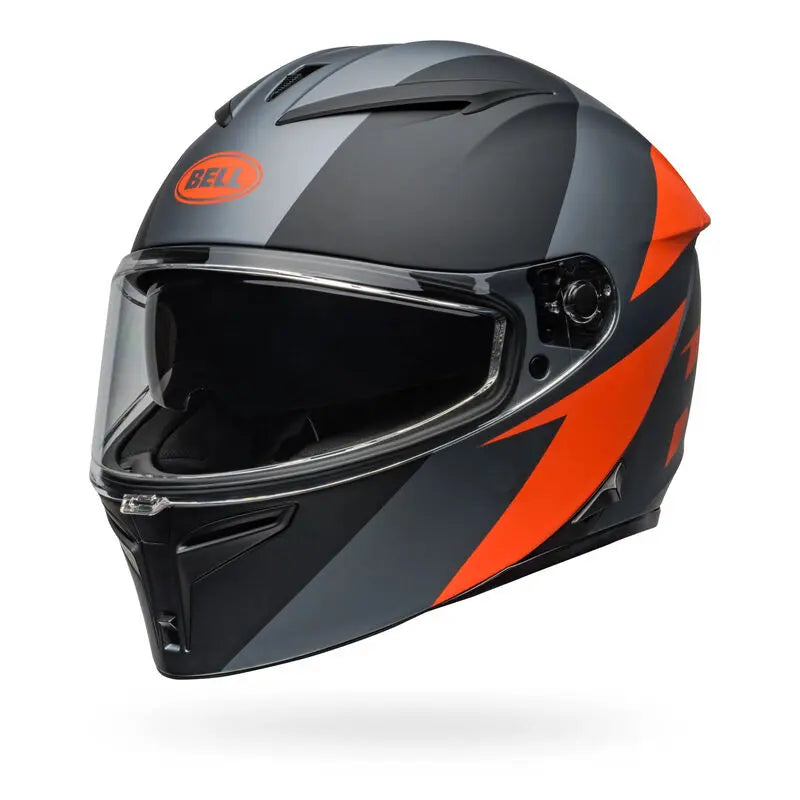 Bell Lithium Shear ECE 22.06 Grey / Orange FREE UK Delivery, FREE 365 Day Returns | Moto Central