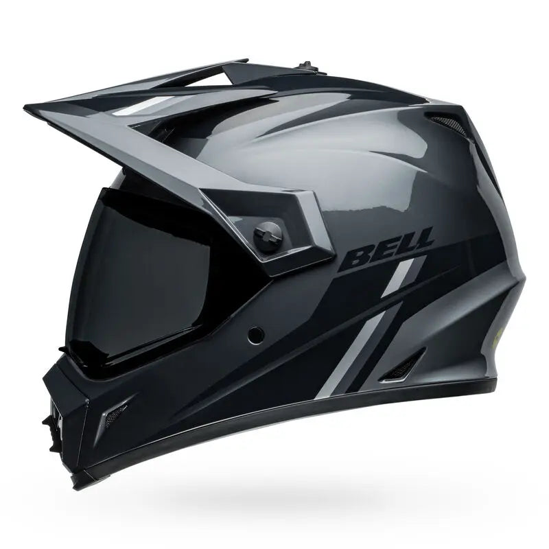 Bell MX-9 Adventure MIPS Alpine ECE 22.06 Charcoal / Silver FREE UK Delivery, FREE 365 Day Returns | Moto Central