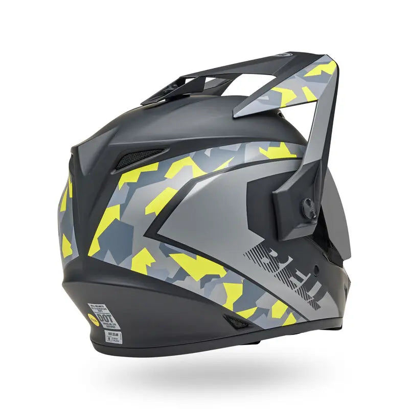 Bell MX-9 Adventure MIPS Mesa ECE 22.06 Matt Black / Yellow Camo FREE UK Delivery, FREE 365 Day Returns | Moto Central
