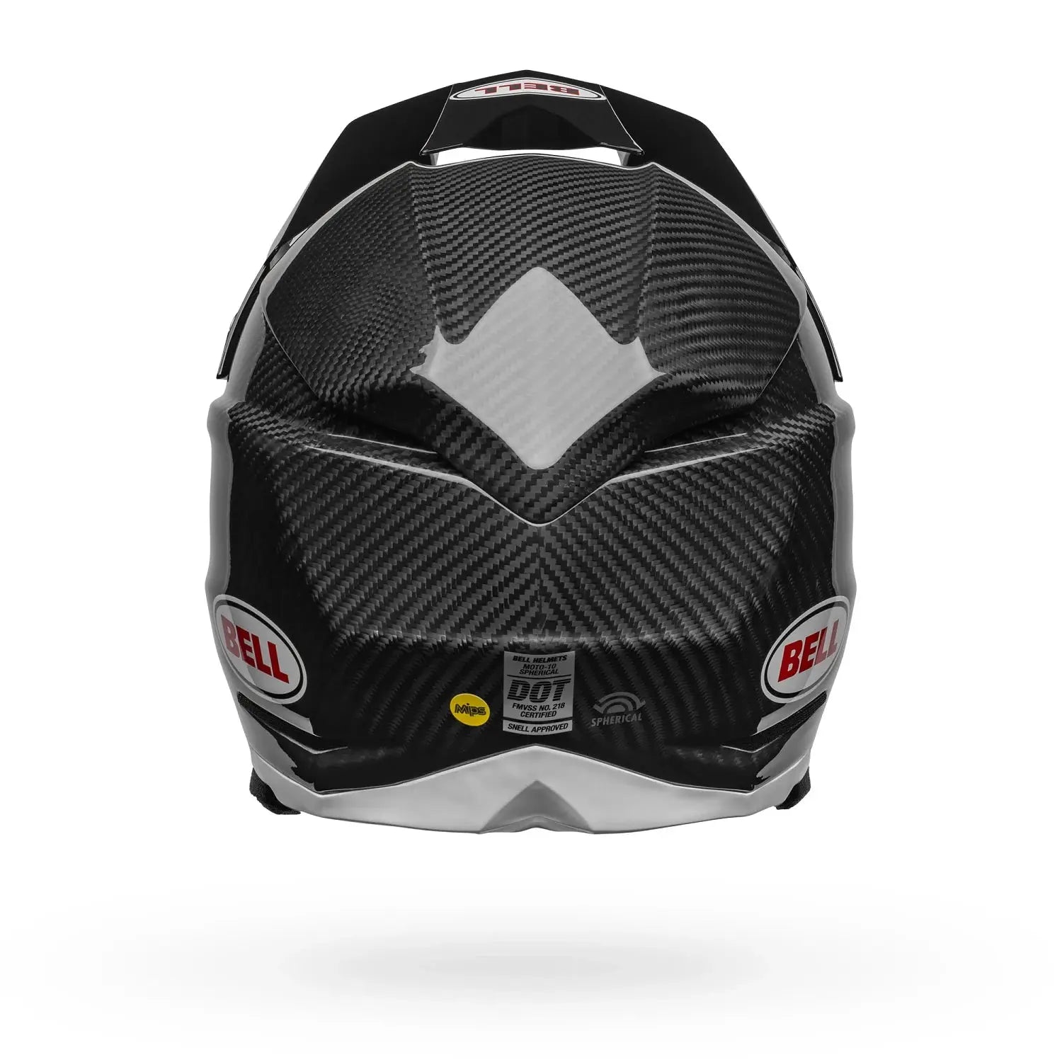 Bell Moto-10 Spherical Solid ECE 22.06 Black / White FREE UK Delivery, FREE 365 Day Returns | Moto Central