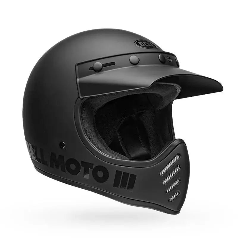 Bell Moto-3 Classic ECE 22.06 Matt Black FREE UK Delivery, FREE 365 Day Returns | Moto Central