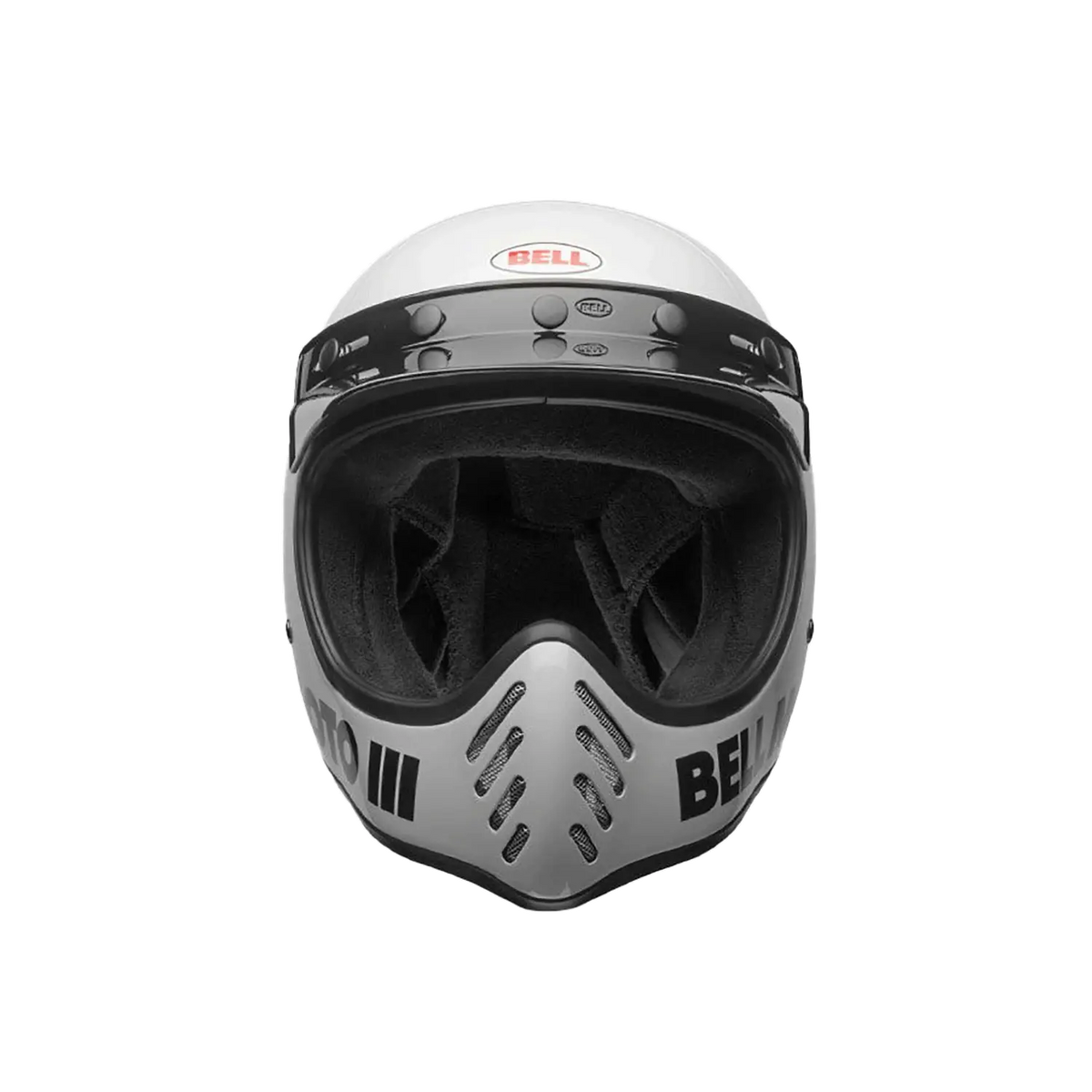 Bell Moto-3 Classic ECE 22.06 White FREE Delivery, FREE Returns