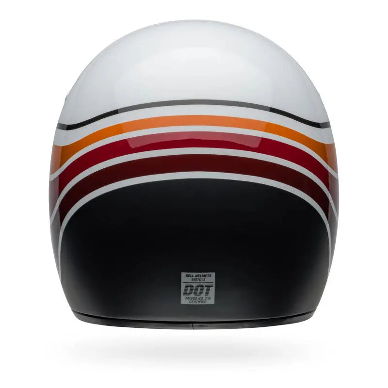 Bell Moto-3 RSD Saddleback ECE 22.06 Satin Gloss White / Black FREE UK Delivery, FREE 365 Day Returns | Moto Central