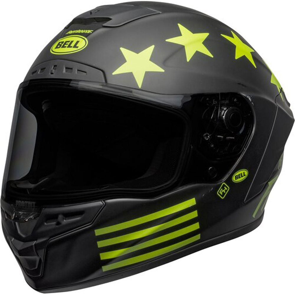 Bell Street Star DLX MIPS ECE22.05 Fasthouse Hi-Viz Green / Matt Black