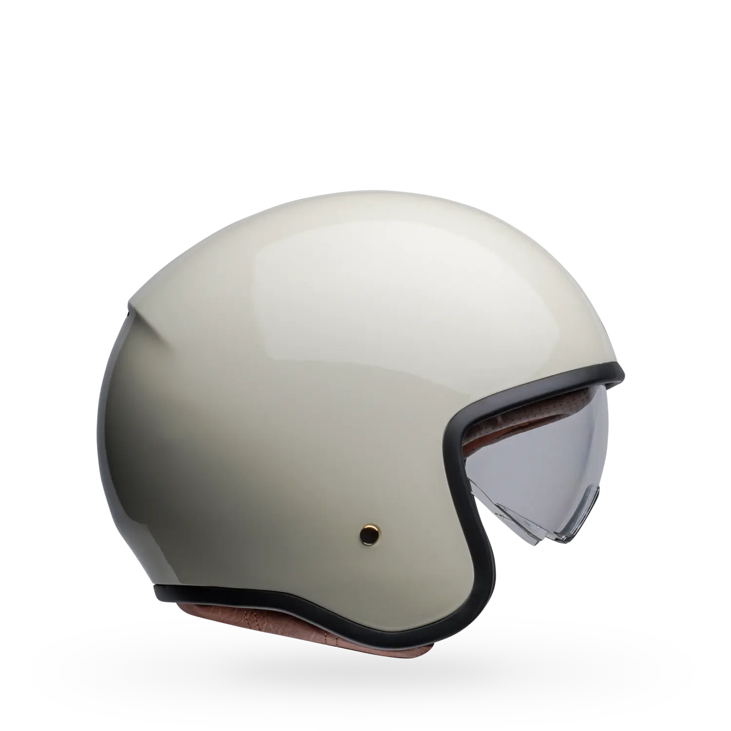 Bell TX-501 Solid ECE Vintage White - FREE UK Delivery, FREE 365 Day Returns | Moto Central