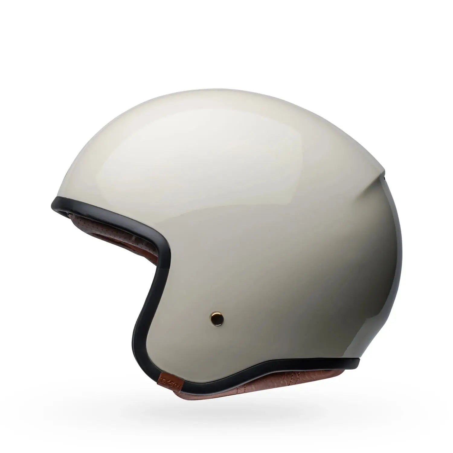 Bell TX-501 Solid ECE Vintage White - FREE UK Delivery, FREE 365 Day Returns | Moto Central