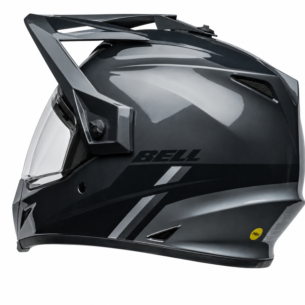 Bell MX-9 Adventure MIPS Alpine ECE 22.06 Charcoal / Silver, interior lining view