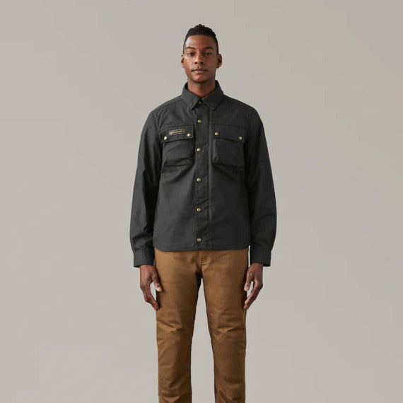 Belstaff Mansion Riding Shirt Black
