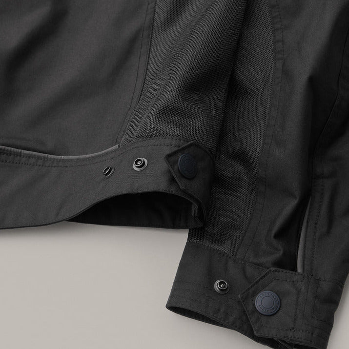 Belstaff Temple Technical Nylon Textile Jacket Black