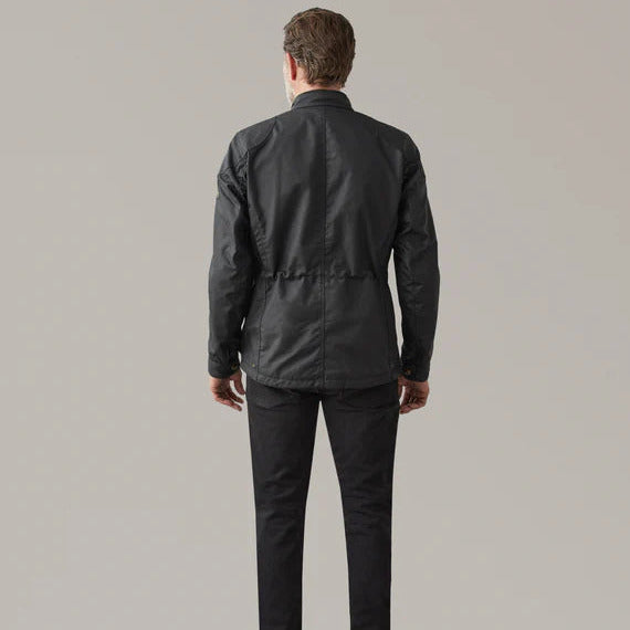 Belstaff Waymaster Technical Waxed Cotton Jacket Black