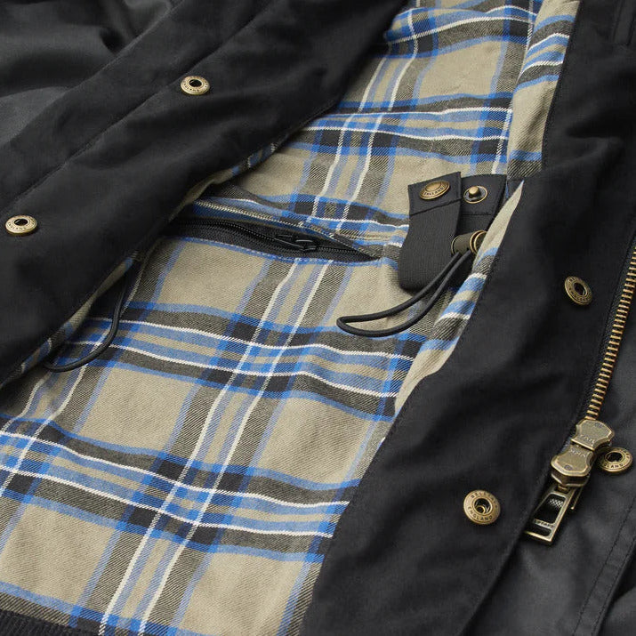 Belstaff Waymaster Technical Waxed Cotton Jacket Black