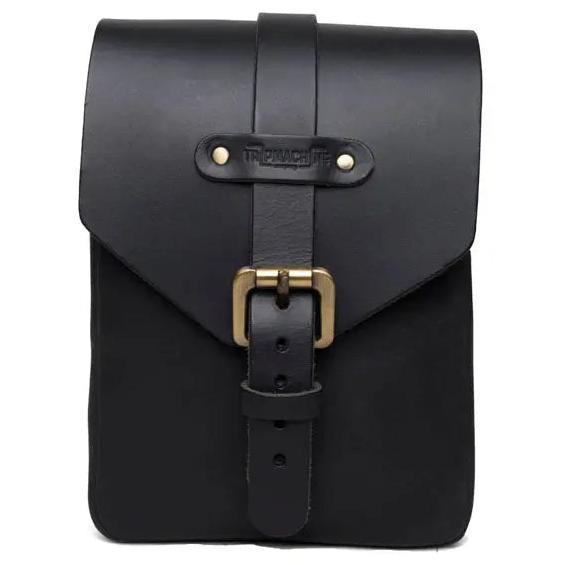 Trip Machine Tank Pouch / Belt Pouch Black - front product view