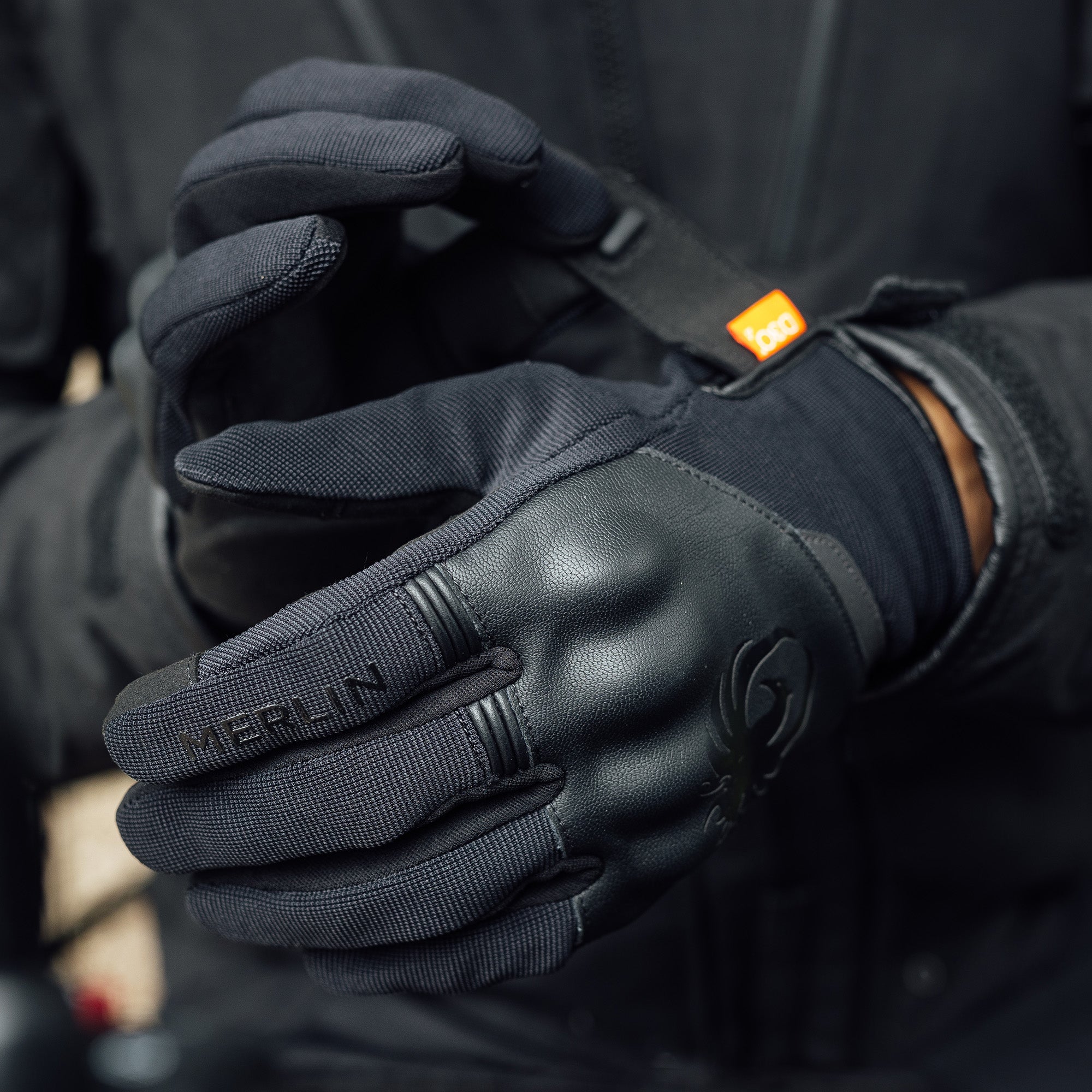 Merlin Berea Trail D3O Gloves Black FREE UK Delivery, FREE 365 Day Returns | Moto Central