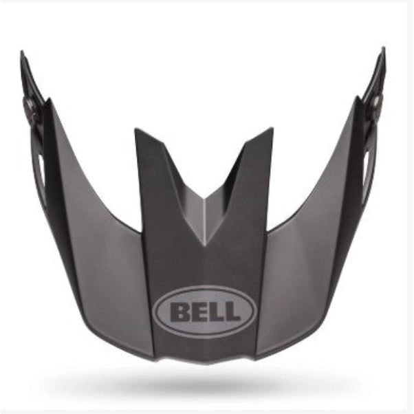 Bell Moto-10 Peak Black, replacement motocross helmet peak, product view