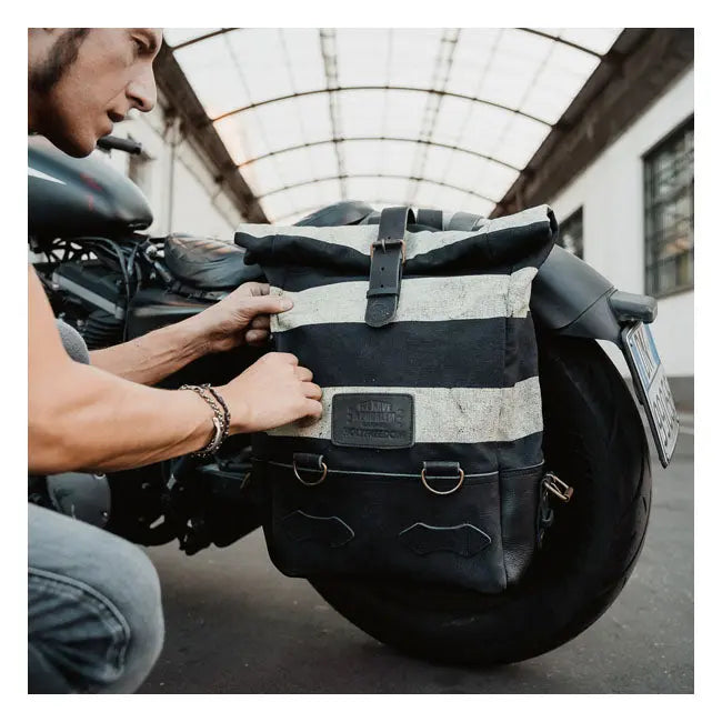 Holy Freedom Folsom Bag White / Black  - FREE UK Shipping, FREE 365 Day Returns | Moto Central