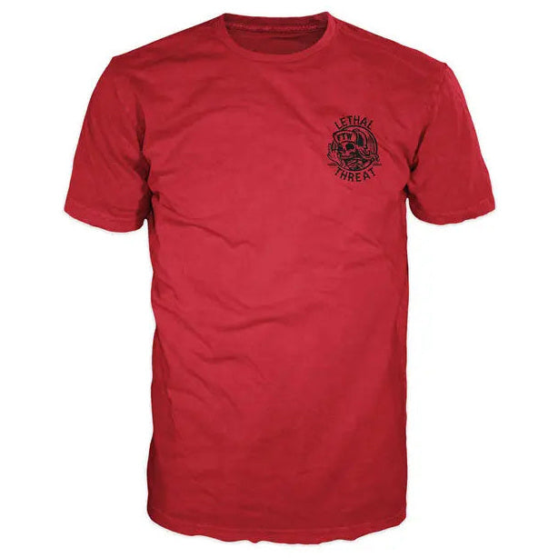 Lethal Threat In Memory T-Shirt Red / Black — front view